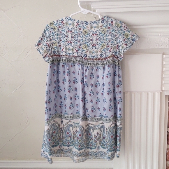 ZARA | Bohemian Floral Paisley Dress - Picture 2 of 3